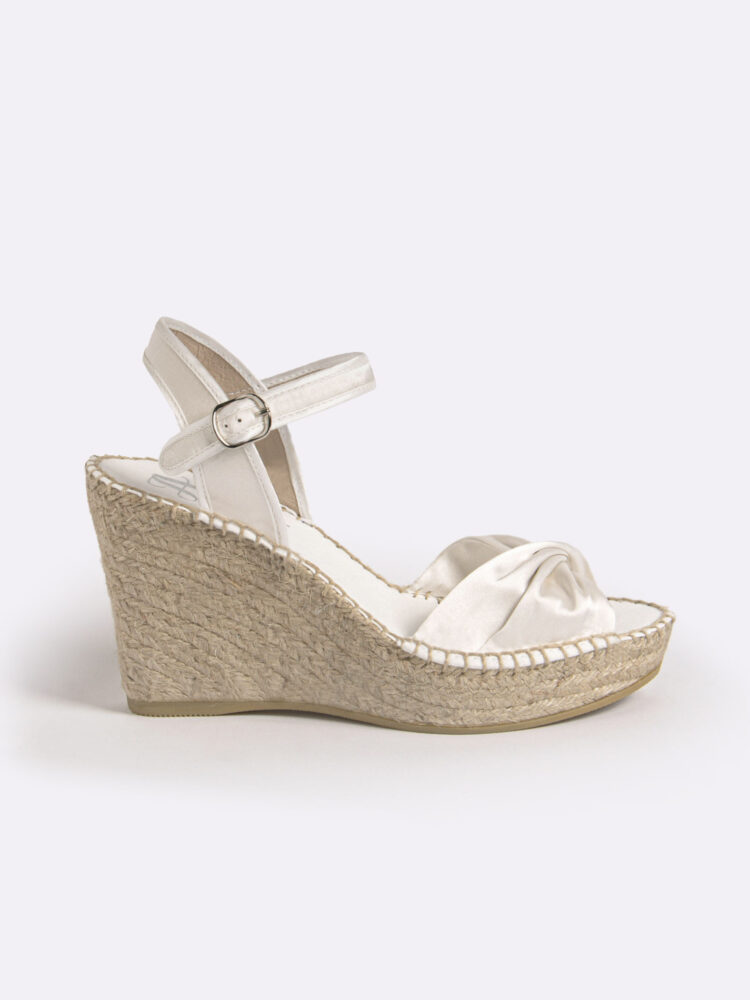 Esparto wedge bridal espadrilles