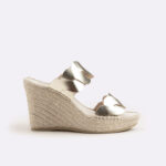 Espadrilles gold woman