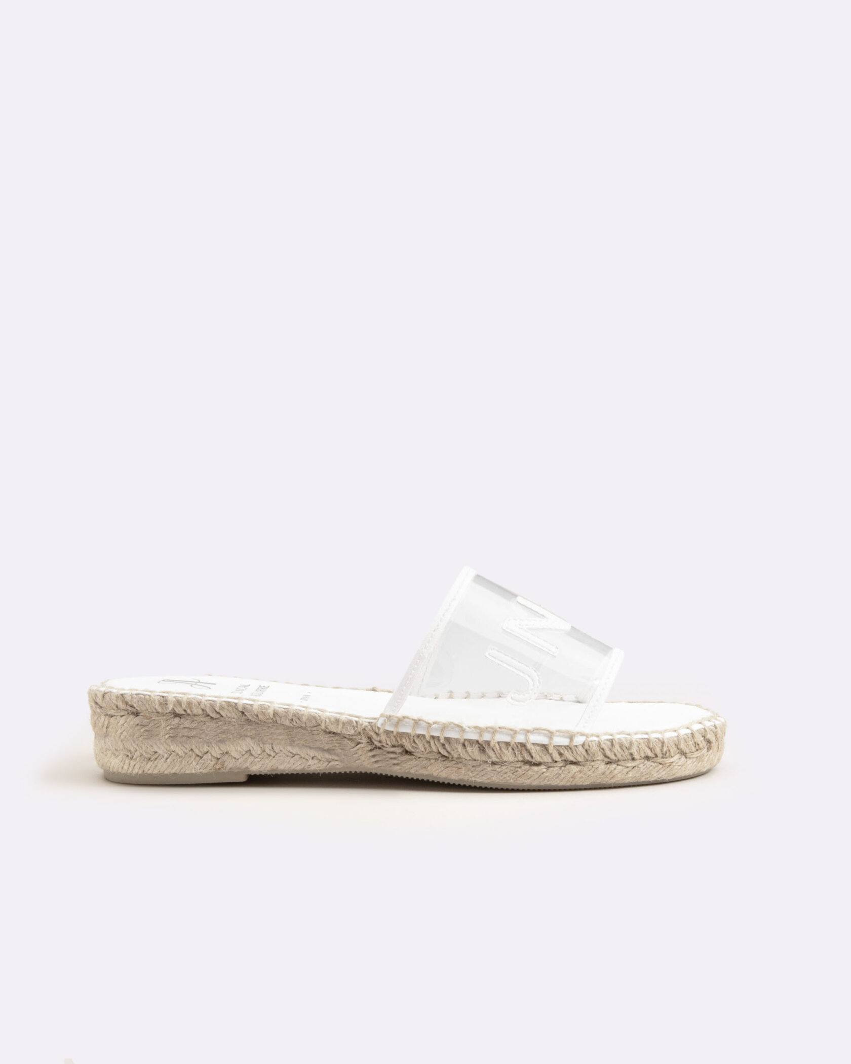 White espadrilles woman